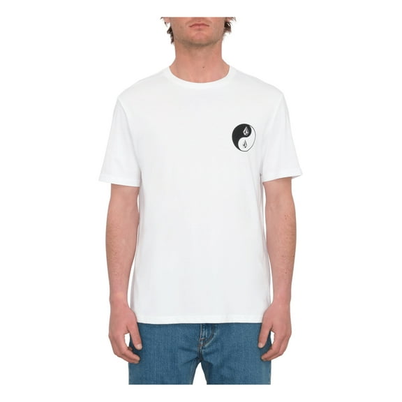 Volcom Counterbalance Short Sleeve T-Shirt White men in size X Large