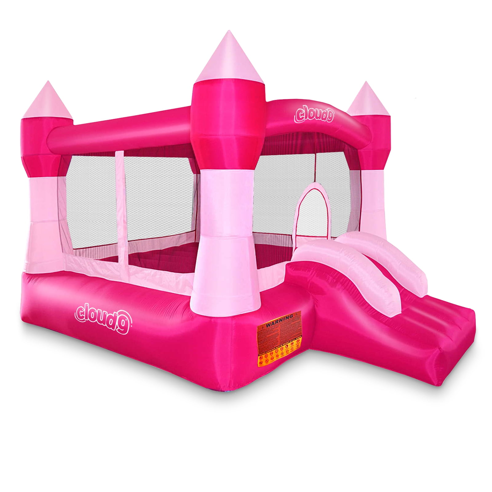 9700 Action air Bounce House Flying Unicorn Theme Bouncy Castle Pink Bouncy House for Girls Princess Inflatable Bounce House with Blower for Kids Durable Sewn and Extra Thick