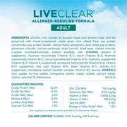 Purina ONE LiveClear Allergen-Reducing Dry Cat Food Formula with Real Chicken as the Number One Ingredient, 6.3 lb. Bag