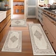 thumbnail image 2 of Floor Rugs Sets 3 Piece with Runner, Farmhouse Kitchen Rugs and Mats Non Skid Washable Runner Rug for Kitchen Sink Laundry, 2 of 12