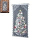 thumbnail image 1 of Cortinas De Encaje De Navidad Luz Led Cortinas De Encaje De Navidad Luz LED Árbol De Navidad Medias Cortinas Opacas Sala De Estar Dormitorio Decoración Para El Hogar, 1 of 8