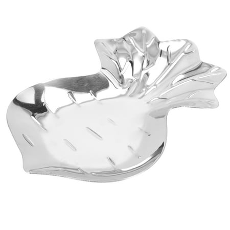 

1Pc Creative Dish Cartoon Stainless Steel Tray Household Fruit Storage Holder