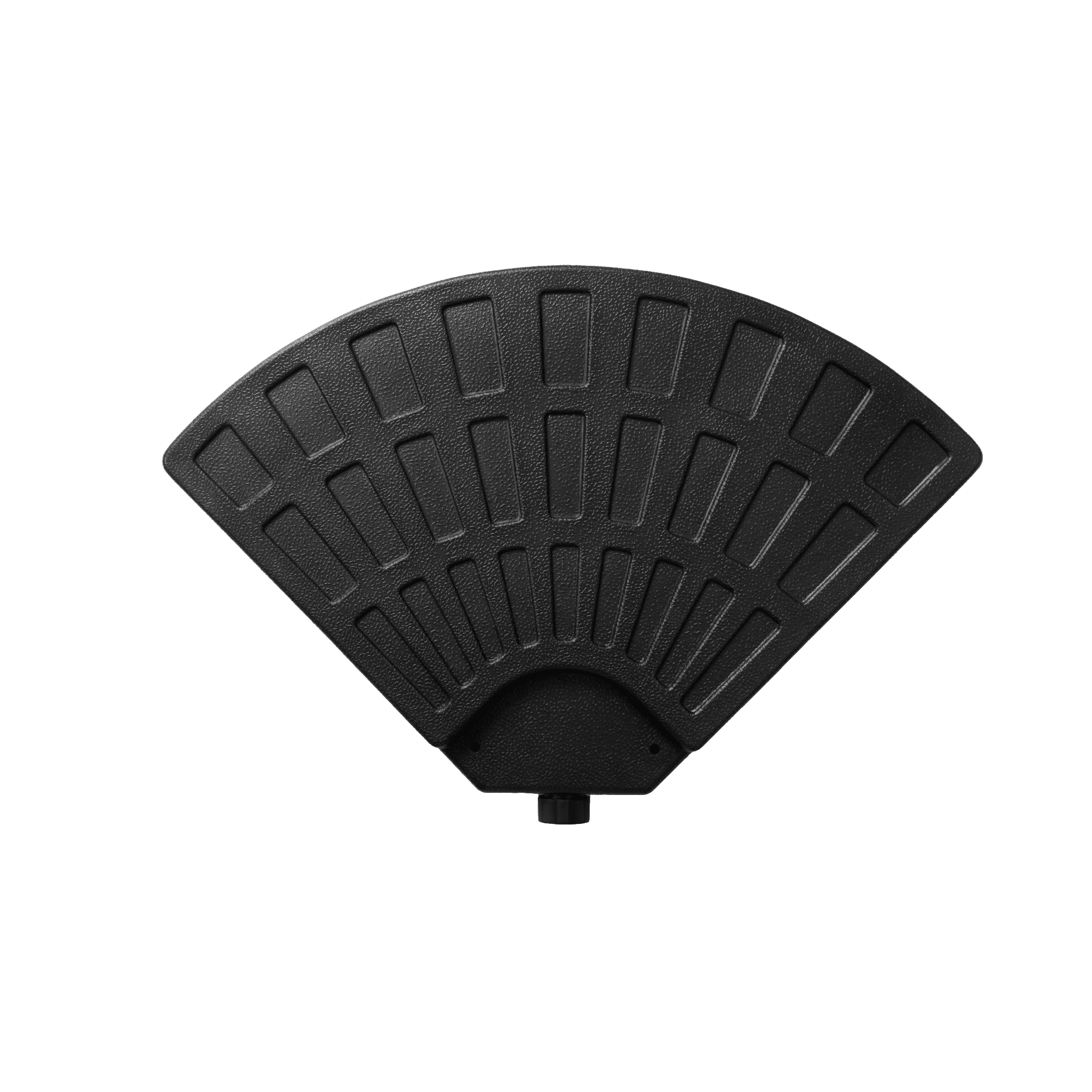 4 Piece Patio Umbrella Base,Heavy-Duty Sand Filled Patio Umbrella Base,Black