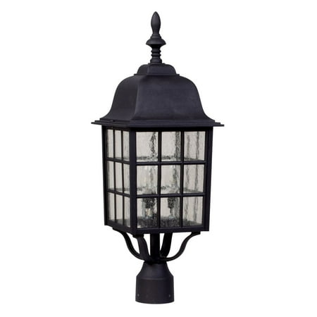 Patio Post Mount Natural - Craftmade Grid Cage Z575 Outdoor Post Mount Light