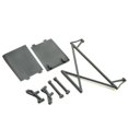 thumbnail image 3 of Losi Rear Tower SupportX-BarMud GuardsGray Rock Rey LOS230041 Elec Car/Truck Replacement Parts, 3 of 3