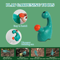 thumbnail image 3 of Richgv Kids Gardening Tools Set, 8 Pcs Garden Tools Kit with Watering Can Rake Fork Shovel Apron Storage Bag, Outdoor Toys Gifts for Boys Girls 3-8, 3 of 6