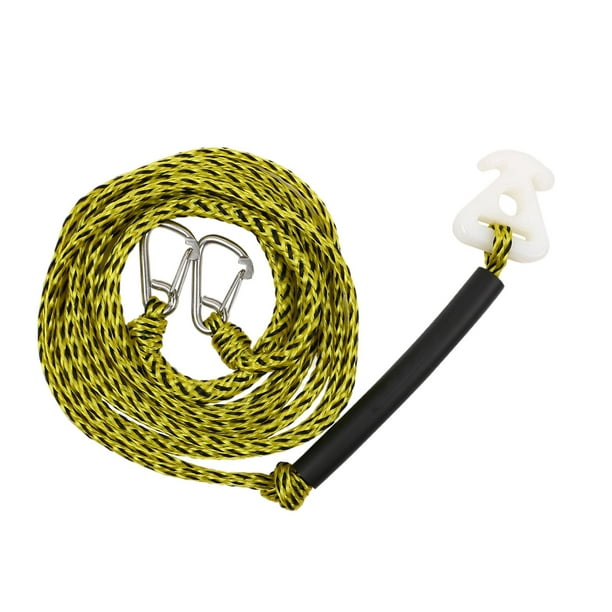 Heavy Duty Tow Harness Watersports Rope with Hook 17ft Quick Connector for  Wake 