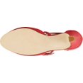 thumbnail image 6 of Women's Walking Cradles Pammy Cross Strap Pump Red Suede 10.5 W, 6 of 6