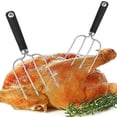 thumbnail image 3 of 2pcs Viande Compatible Aveck, Rôti de Volaille Compatible Avecks, Poulet Rôti Compatible Avecks avec Poignée Antidérapante, Dinde Compatible Avecks, compatibl, 3 of 5