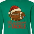 thumbnail image 4 of Inktastic Tis the Season to Tackle Football Christmas Long Sleeve Youth T-Shirt, 4 of 5