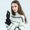thumbnail image 3 of Gants d'Hiver Mode Doux Unisexes Gants de Textos Gants à Écran Tactile pour Cyclisme, 3 of 10