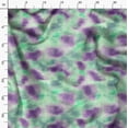 thumbnail image 3 of Soimoi Poly Taffeta Green Fabric By the Yard - 56 Inch Wide - Sparkle Tie & Dye Botanical - Nature's Enhanced with Sparkle Tie & Dye Patterns Printed Fabric, 3 of 6