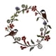thumbnail image 2 of Corona de Metal para Jardín con Pájaros | Decoración de Hierro para Ventanas | Arte de Metal Cortado a Láser | Elegante Diseño de Dos Pájaros En Una Rama | Decoración de Pared para Interiores y Exter, 2 of 6