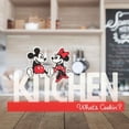 thumbnail image 5 of Decoración de mesa de metal con Mickey Mouse y Minnie Mouse de Disney, 5 of 5
