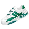 thumbnail image 3 of Zapatos Casuales Hombre Antideslizante Cuero PU Dos Tonos para Viajes al Aire Libre (39) Verde, 3 of 7