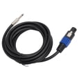 thumbnail image 3 of 1/4 Inch Male Speaker Cable Professional Plug and Play Speaker Extension Cable for Stage Monitors Subwoofers, 3 of 5
