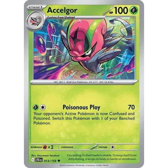 Pokemon Journey Together Uncommon Accelgor #13