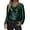 Army Green, variant on Womens Satin Silk Blouses Cowl Neck Drape Ruched Front Loose Long Sleeve Tops Dressy Casual Business Work Shirts S-2XL