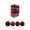 Wine, variant on 24 Pcs Large Velvet Christmas Ball Ornaments Vintage Christmas Plastic Ball Ornaments Flocked Tree Hanging Decoration for Xmas Party Wedding Home Decor