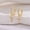 Gold, variant on Petite Zircon Cross Earrings for Women & Men, S925 Hypoallergenic Silver Cross Stud Earrings, Classic Unisex Cubic Zirconia Religious Jewelry for Everyday Wear