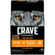 Crave Satisfy Their Nature Adult Dog Food Chicken -- 22 Lb