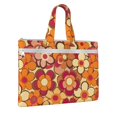 thumbnail image 2 of Handbag File Bag 15×10.6in Large Capacity Double Pocket Designed For Work Travel Travel Shopping Retro Groovy Flowers Pattern (13), 2 of 8
