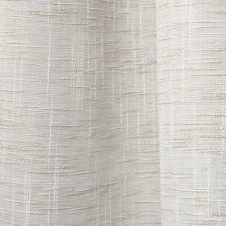 EXCLUSIVE HOME Burke 100% Blackout Grommet Top Curtain Panel Pair, 52"x96", Latte, Set of 2 - Image 2