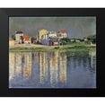 thumbnail image 2 of Caillebotte, Gustave 17x15 Black Modern Framed Museum Art Print Titled - Banks of The Seine at Argenteuil, 2 of 5