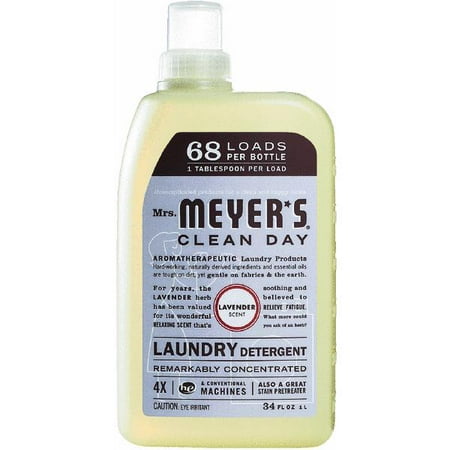Mrs. Meyer's - Clean Day Laundry Detergent Lavender - 34 oz.