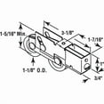 thumbnail image 2 of Prime-Line 1-1/8 in., Steel Ball Bearing, Patio Door Tandem Roller Assembly, 2 of 4