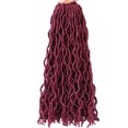 thumbnail image 1 of TFixol Gypsy Locs Synthetic Wig, 18-Inch Length, 24 Strands, Lightweight & Natural Look, Bug Color, Easy to Style & Install, Perfect for Cosplay or Daily Wear, 1 of 2