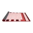 thumbnail image 2 of Ahgly Company Indoor Rectangle Solid Red Modern Area Rugs, 8' x 10', 2 of 4