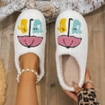 thumbnail image 7 of Gaexia On Slippers for Women,Cozy Lined Slippers Warm Winter Indoor Outdoor Soft Sole Comfortable Slides for,Outdoor Slippers, 7 of 7