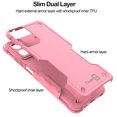 thumbnail image 3 of CoverON For Motorola Moto G 5G (2024) Phone Case, Military Grade Heavy Duty Rugged Cover Grip, Pink, 3 of 10