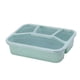 thumbnail image 2 of Xihbxyly Juego de Lonchera Reutilizable de 4 Compartimentos, Bandeja Apta para Microondas y Congelador, Apilable y Apta para Lavavajillas, Ideal para Preparar Comidas y Llevar, Ideal para Familias., 2 of 2