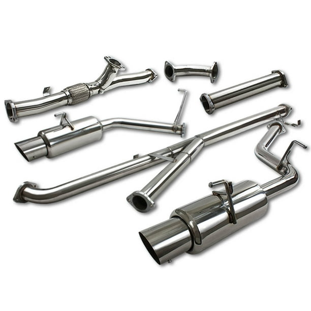 For 1991 to 1999 Mitsubishi 3000GT Dodge Stealth Turbo Dual Path 4"Tips