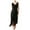 Black, variant on IROINNID V-Neck Sheath Dress For Women Fashion Suspender Sequin Feather Sleeveless Mini Dress Party Dress Empire Waist Dress