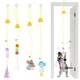 thumbnail image 4 of Juguete interactivo para gatos, juguetes de simulación colgantes para gatos, divertido juguete interactivo autohéroe para gatitos, varita de juguete, suministros para gatos, 4 of 5