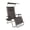 Brown, variant on Bliss Hammocks 33" Wide XXL Zero Gravity Chair w/ Canopy, Pillow, & Drink Tray Folding Outdoor Lawn, Deck, Patio Adjustable Lounge Chair, 360 lbs. Capacity, Weather and Rust Resistant, Jacquard