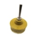 thumbnail image 4 of Cepillo de disco de cerdas abrasivas de 2 pulgadas shamjiam Amarillo, 4 of 8