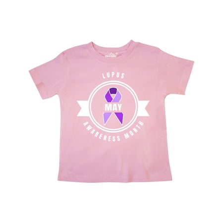 

Inktastic Lupus Awareness Month in May Badge Gift Toddler Boy or Toddler Girl T-Shirt