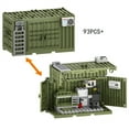 thumbnail image 1 of 2024 World War 2 WW2 Army Military Soldiers SWAT Container Cannon Base Model Building Blocks Bricks Children's Toys Gift,No original box, 1 of 8