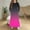 Hot Pink, variant on ATOGUTA Girls Maxi Dress Long Sleeve Crew Neck A-Line Casual Party Dresses with Pockets Size 4T-14, Blue