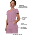 thumbnail image 3 of Green Town Scrubs for Women Scrub Set - Jogger Pant and V-Neck Top, 6 Pockets, Easy Care Uniforms, 3 of 7