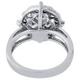 thumbnail image 3 of 14K White Gold Princess & Round Cut Diamond Soleil Engagement Ring 2.00 Ct., 3 of 5