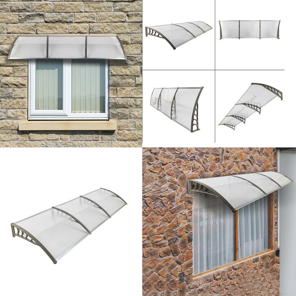 300 x 100cm Household Application Door & Window Rain Cover Eaves ...