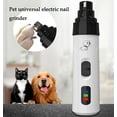 thumbnail image 4 of YUSUIYI Dog Nail Grinder,Rechargeable Quiet Painless Pets Paws Grooming & Smoothing Tool,2-Speed (6050-7700RPM) & Quick Sensor  for Dogs & Cats, 4 of 11