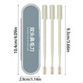 thumbnail image 3 of Hearth & Gear Stainless Steel Nose Hair Trimmer With 360° Rotating System And Precise Grooming For And Portable And Easy To Clean Rug Rake Attachment Garment Brush Japanese Household Items Him Out, 3 of 5