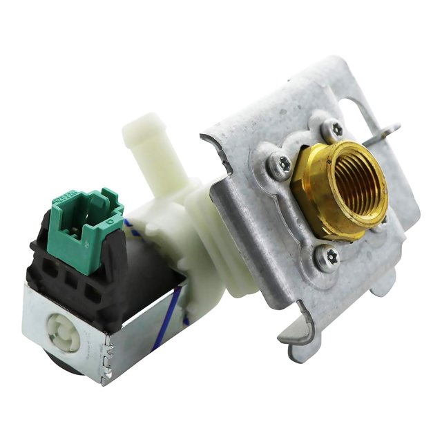 NATEFEMIN W10158389 Ice Maker Valve For Kenmore Refrigerator High Quality Durable 3/8 Inlet 1/4 Outlet 120V