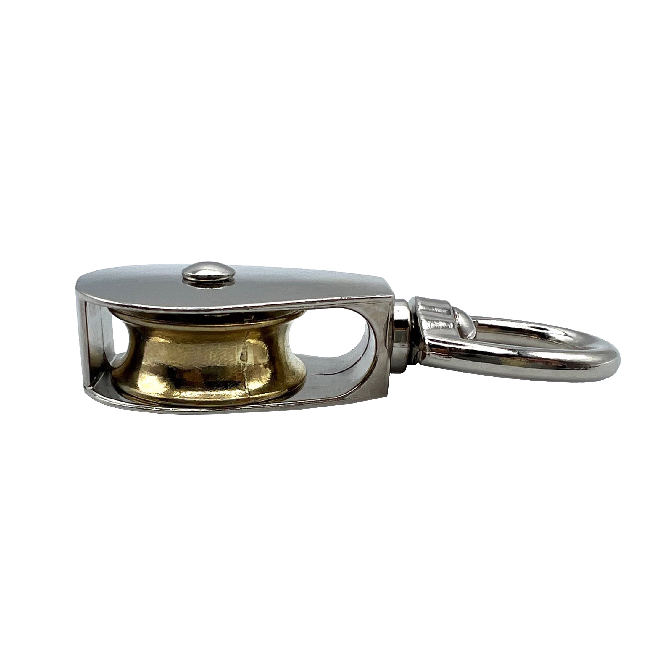 (2 pack) 1 1/4" Swivel Pulley, Zinc, Peerless Chain Company, #4730138